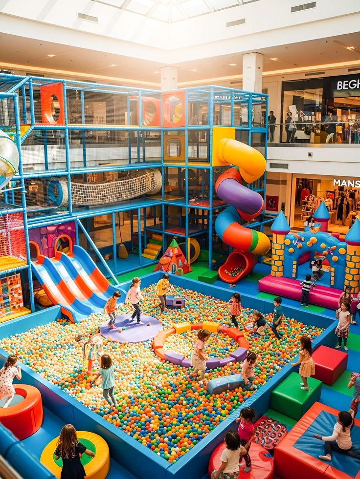 Soft Play Structure - Modular Indoor Playground